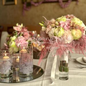 Decorazioni Tavolata Romantic Chic