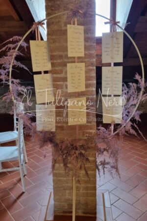 Tableau Mariage Cerchio Romantic