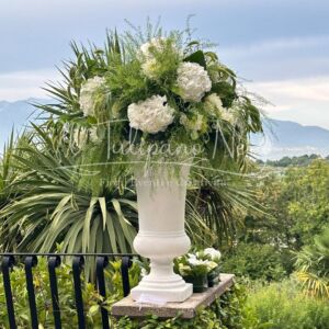 Vaso Con Ortensie